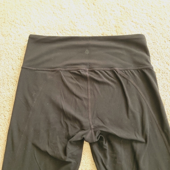 Athleta Black High-Waisted Leggings M - Picture 10 of 10
